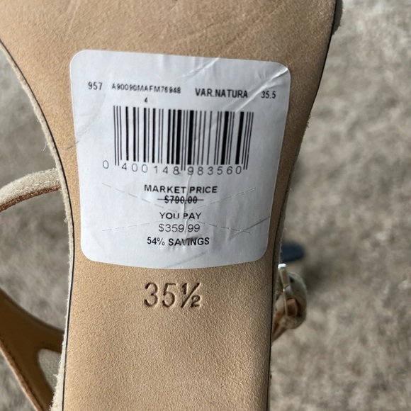 SERGIO ROSSI • Ankle Strap Heels Sandals Made‎ In Italy - Picture 9 of 10